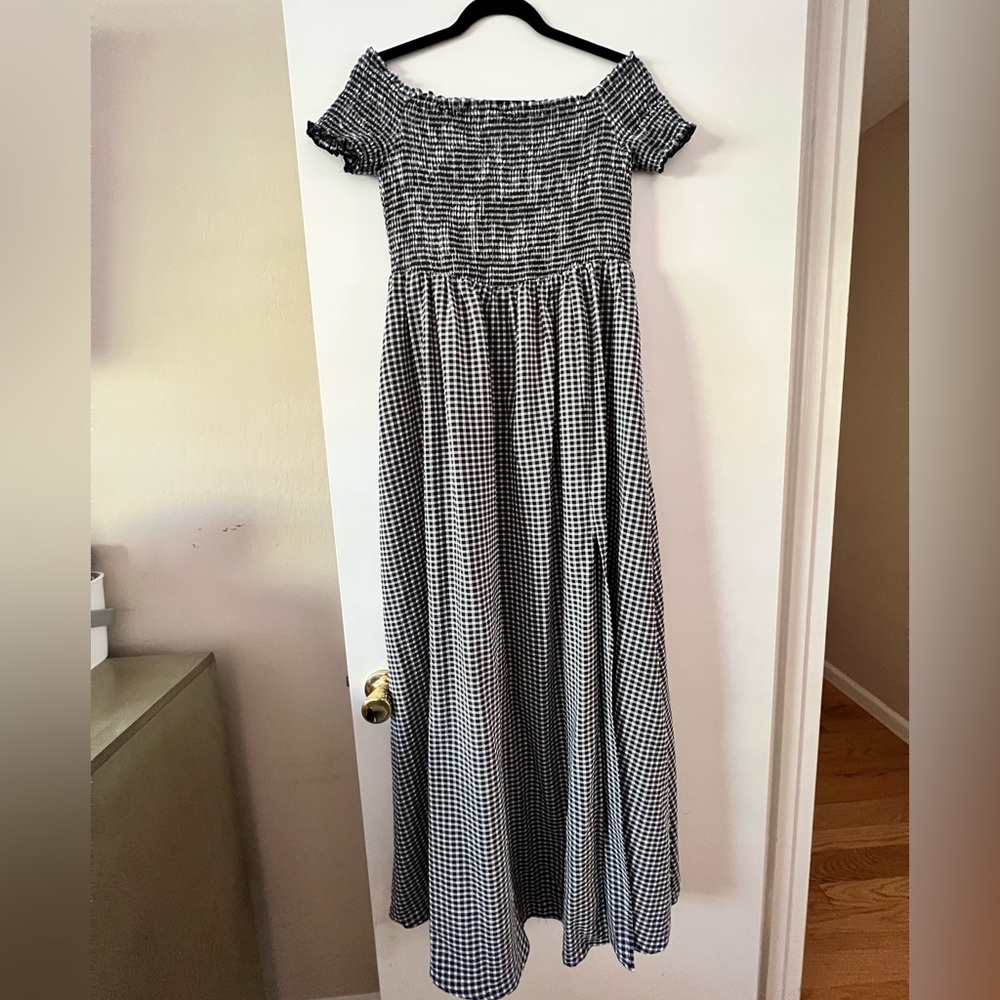 Lulu’s Gingham Maxi Dress